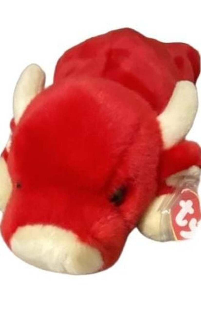 Retired “Snort the Red Bull” Ty Beanie Buddy 12”